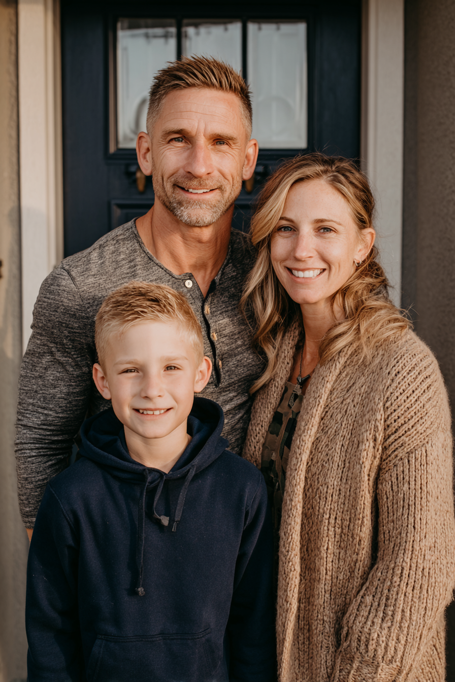 Happy family